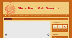 Desktop Screenshot of kashimath.org